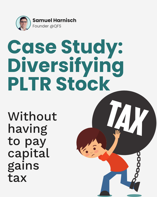 Diversifying $20M PLTR Position Tax-Free