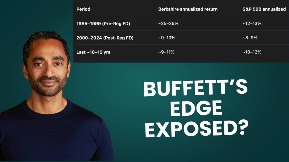 Buffett’s Edge Is Gone