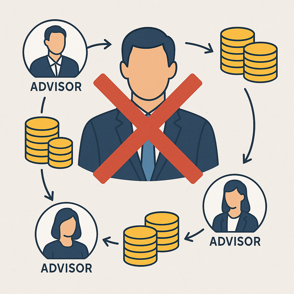 Why Multiple Advisors Make You Less Diversified