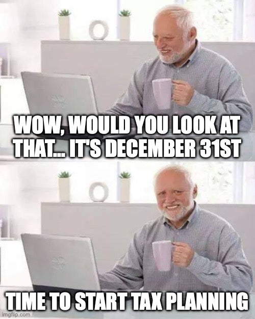 December Is Too Late to Save on Taxes