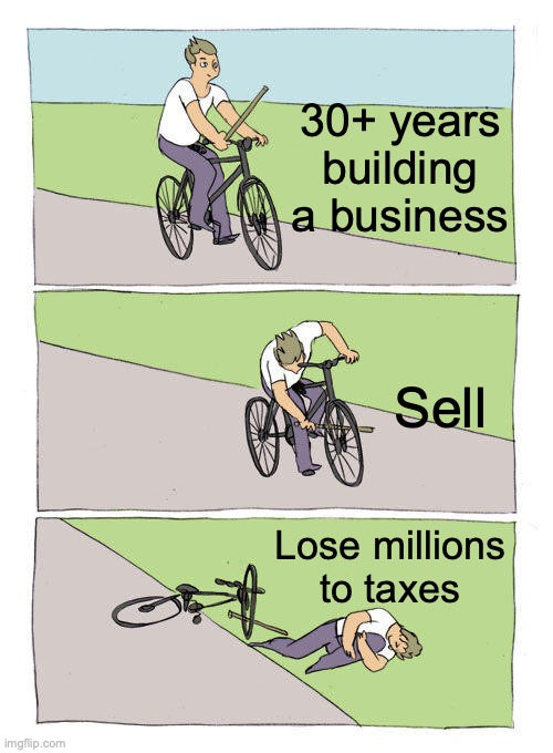 $30M Net Worth. $10M Business Sale. No Tax Plan.